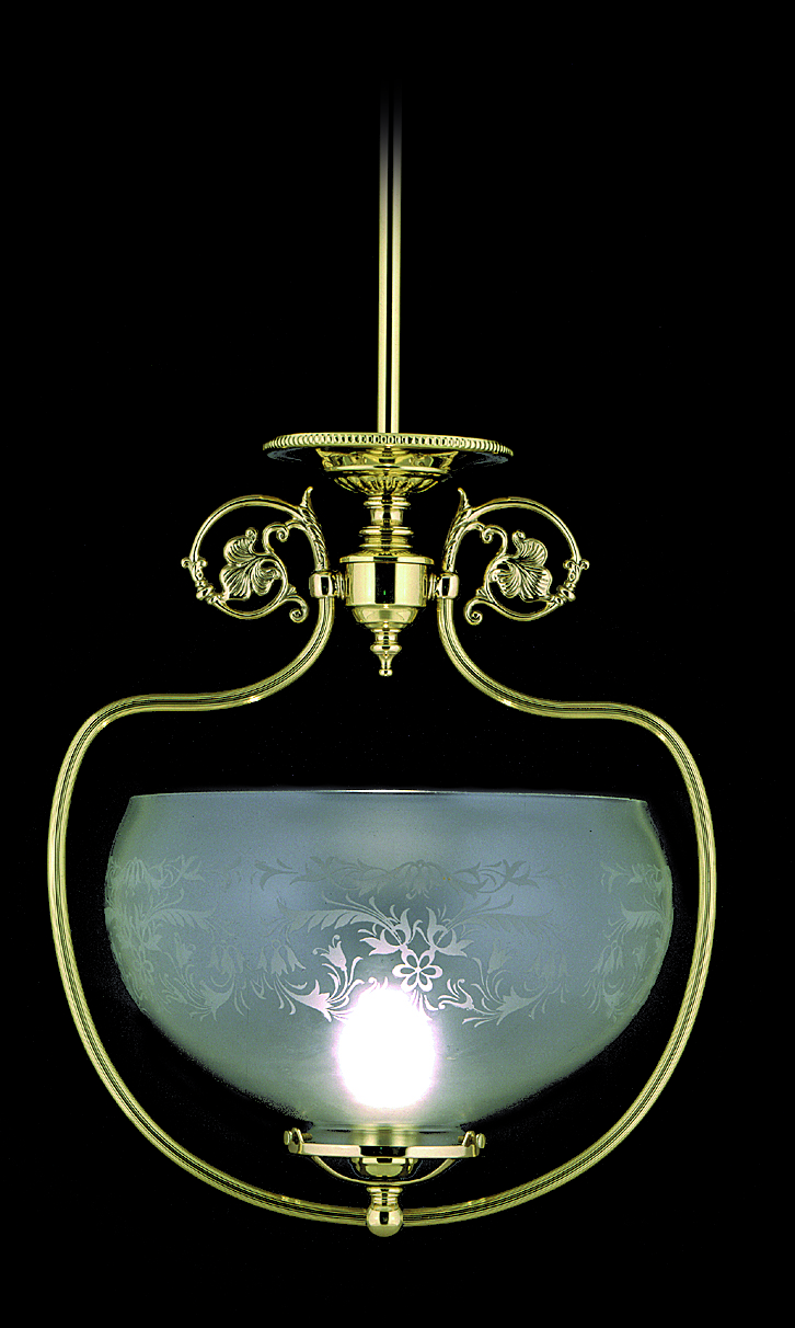 Framburg 'Chancery' Flush Mount in Polished Brass Framburg 'Chancery' Flush Mount in Polished Brass