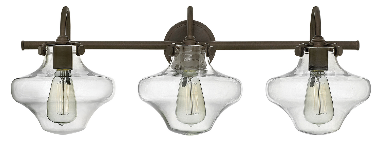 hinkley lighting Congress industrial style bath bar hinkley lighting Congress industrial style bath bar